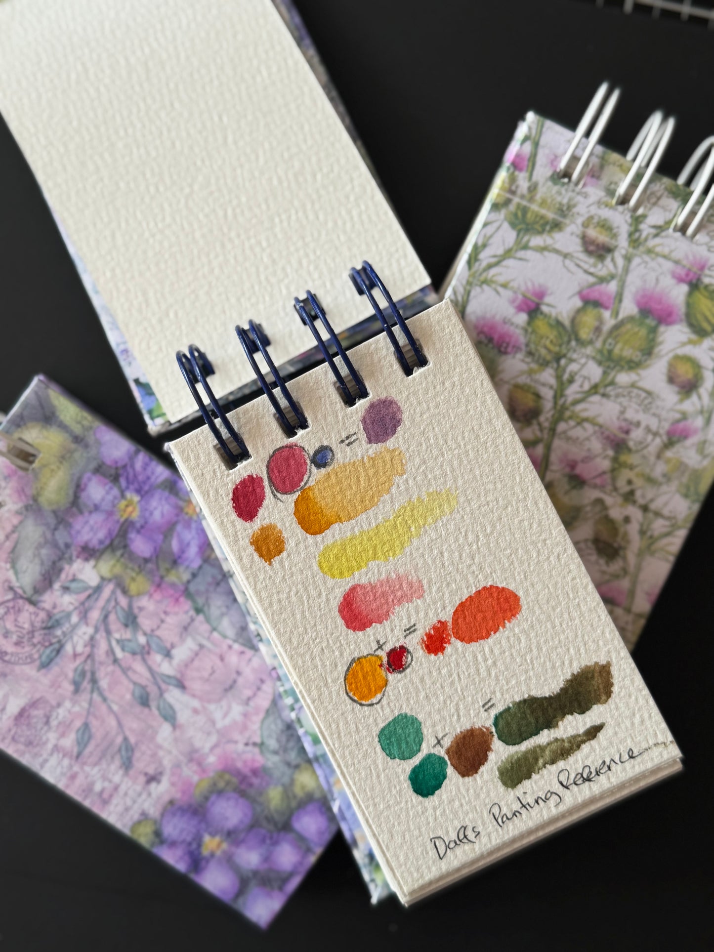 Mini Swatch Book handmade by Sheena