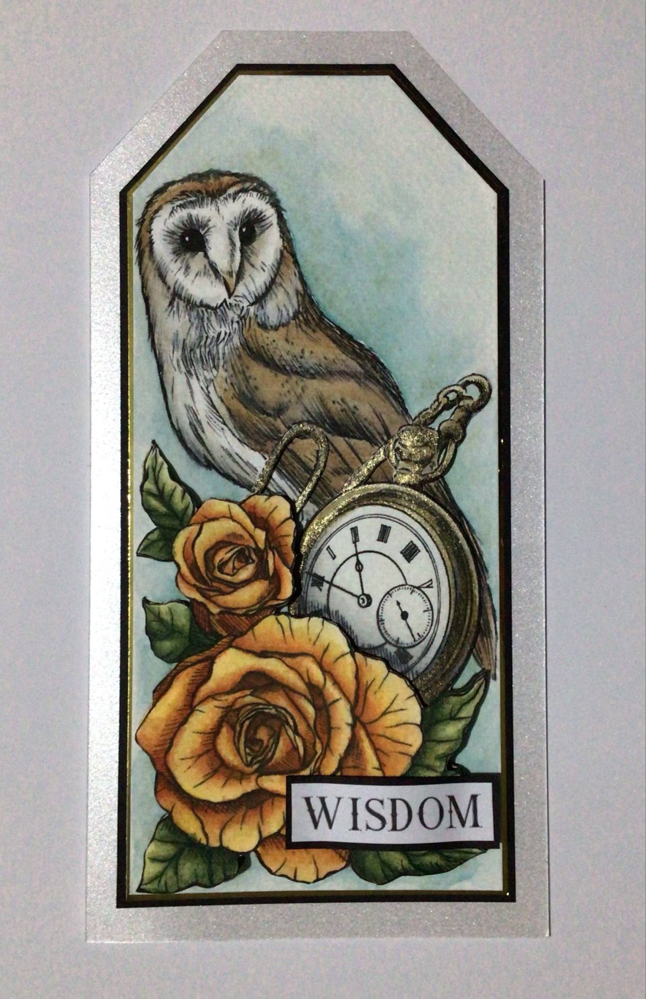 Owl Tag: Feathers and Finery Digital Project Collection