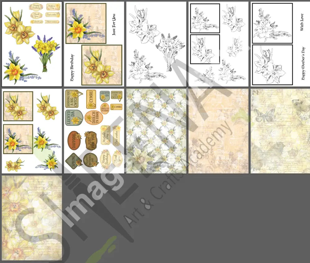 Floral Britannia Digital Bumper Collection