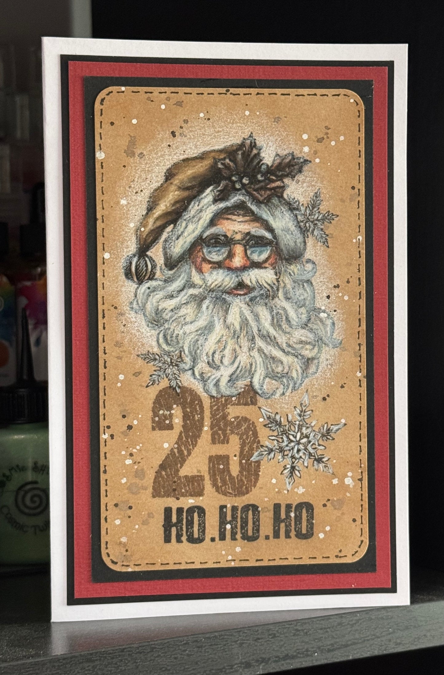 Yuletide Felicitations - A4 Photopolymer Stamp Set by Sheena