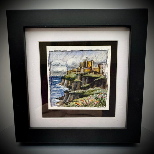 Hand-Painted Mini Originals by Sheena - Castle on the Coast