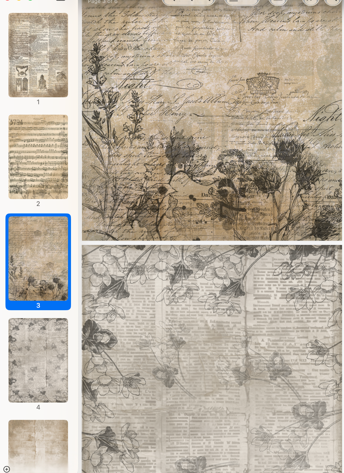 Botanicals from Cooper’s Garden – Premium Digital Stamp &amp; Paper Collection