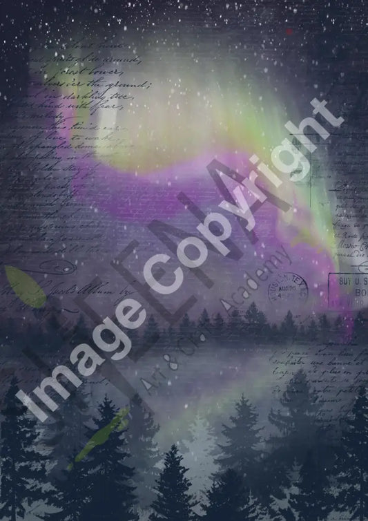 Bella Luna Backing Papers – Enchanted Moonlight Collection (12 Designs)